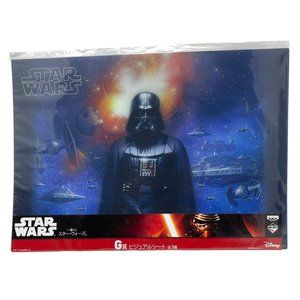 2015 Disney Japan Star Wars The Force Awakens Visual Desk Mat Ichiban Kuji Prize